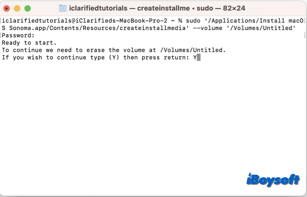 create macos installer in terminal