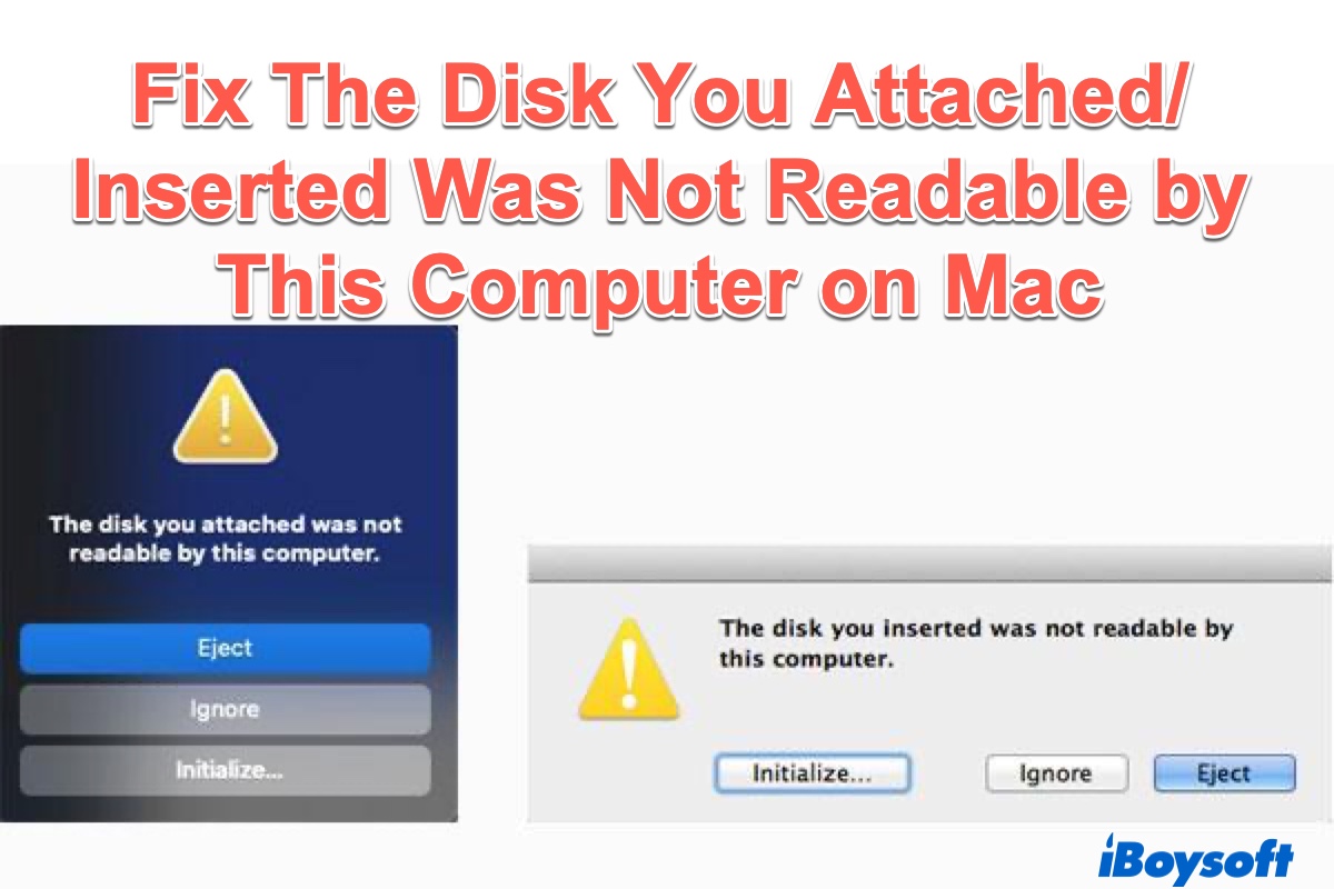 arreglar el disco que adjuntaste no era legible por esta computadora en Mac Monterey