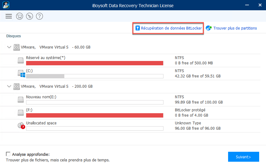 Recover lost data from BitLocker encrypted drives