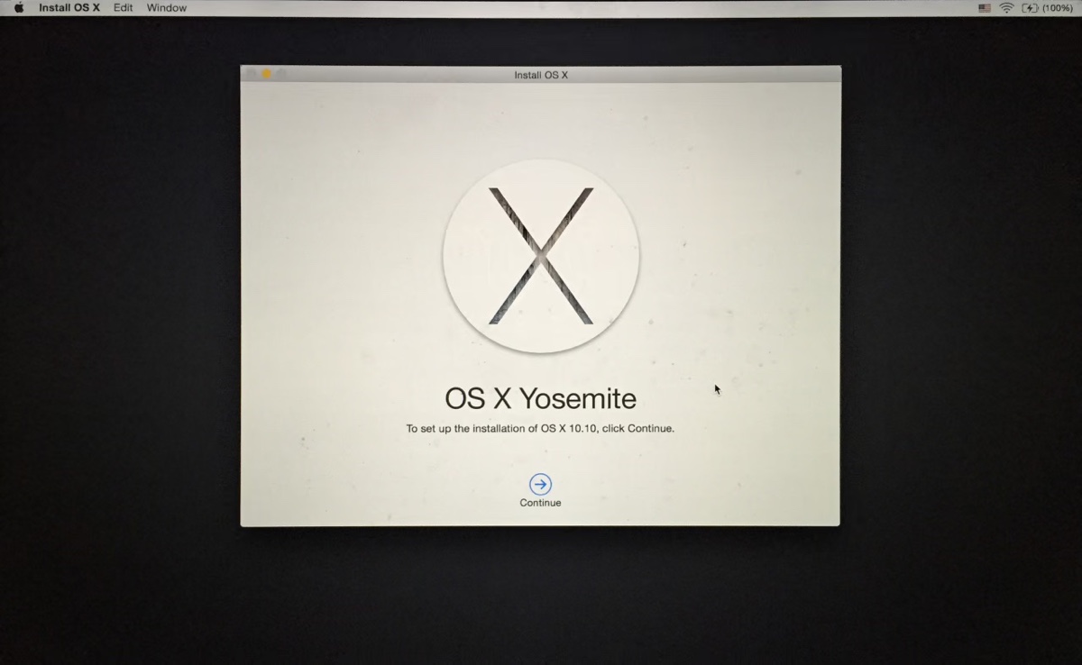 Mac OS X Yosemite DMGをダウンロード