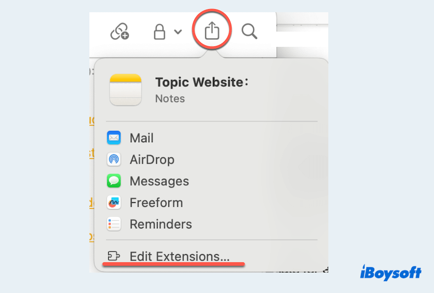 How to export and share Notes from Mac