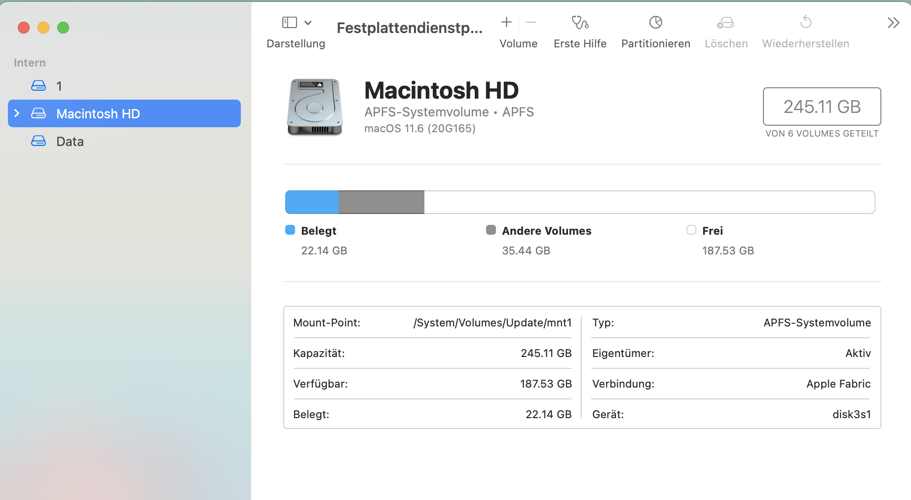 Macintosh HD Volume