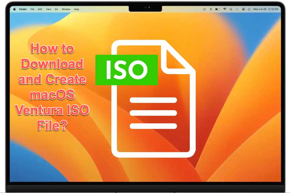 wie macOS Ventura ISO Datei herunterladen und erstellen