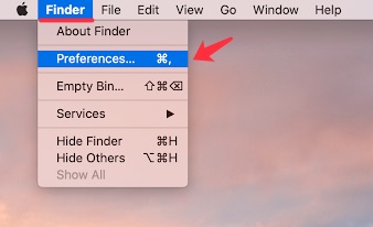 Festplatte wird im Mac Finder nicht angezeigt