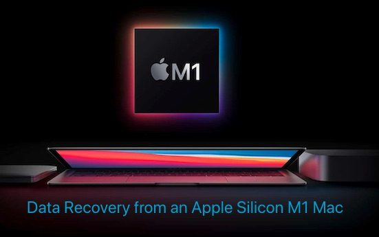 Datenwiederherstellung von einem Apple Silicon M1 Mac
