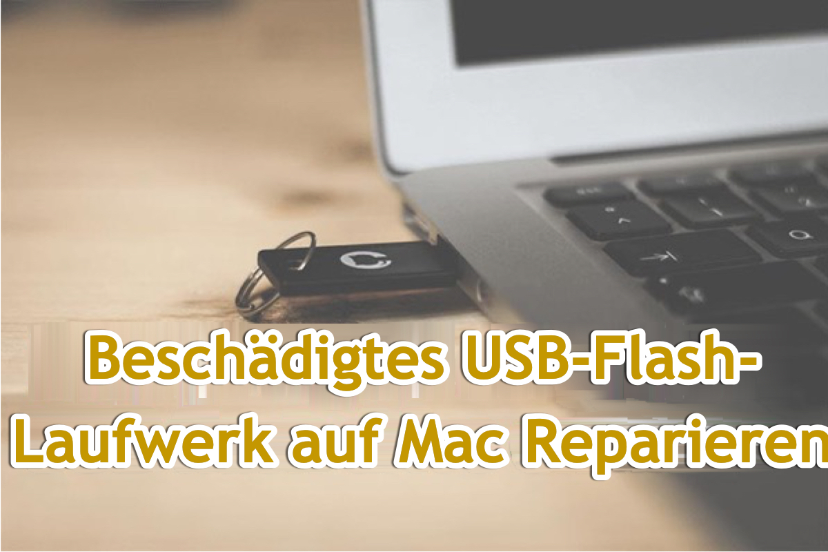 Reparieren eines beschädigten USB-Sticks auf dem Mac
