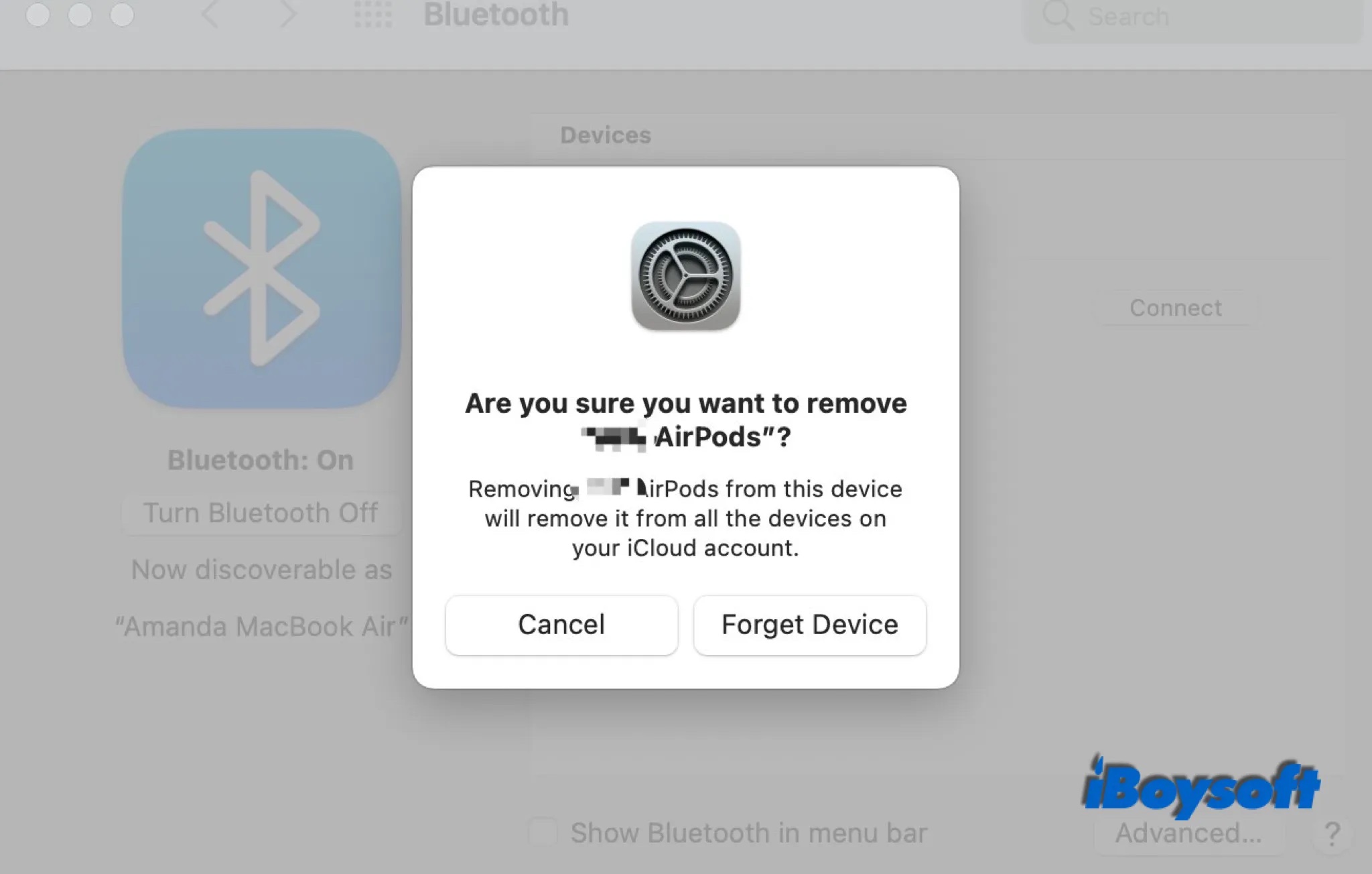 Bluetooth Geräte auf dem Mac entkoppeln 