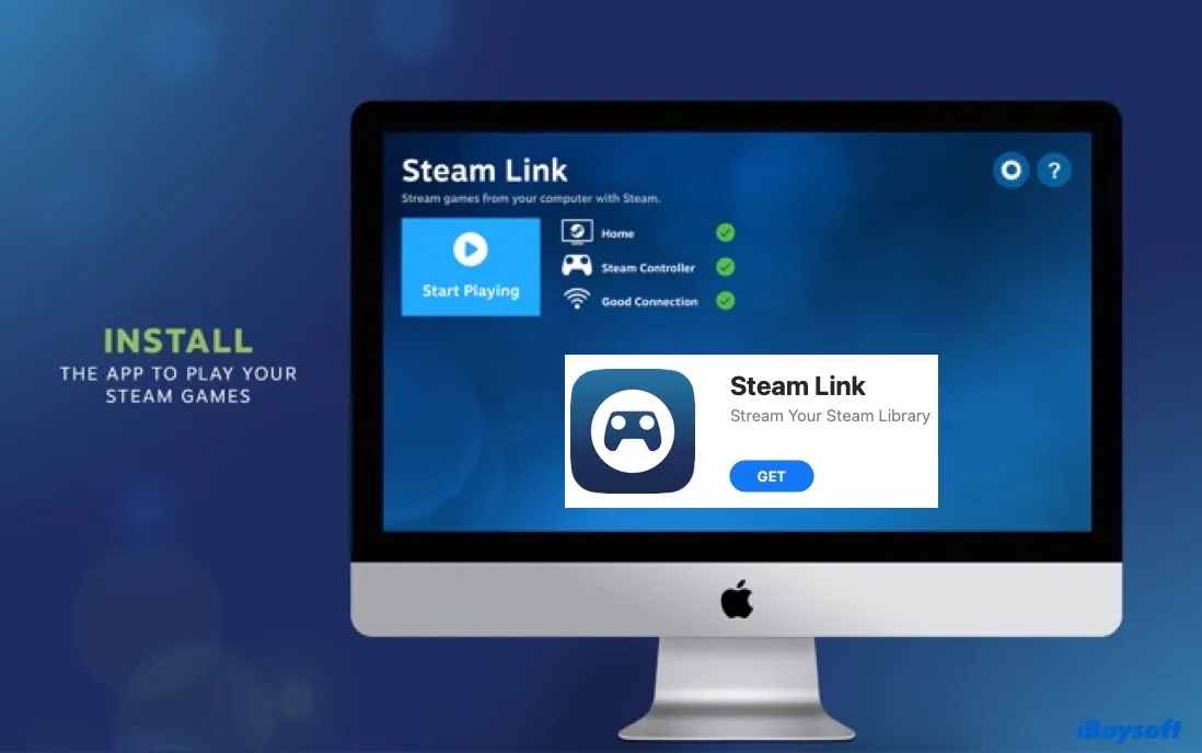 Steam link App in Apple Store
