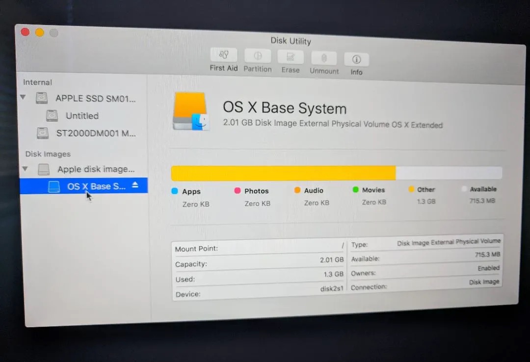 macOS Base System