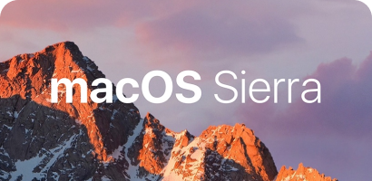 macOS 10.12 Sierraをダウンロード