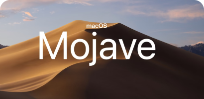 macOS 10.14 Mojaveをダウンロード