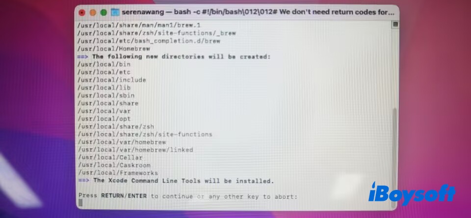 Terminal üzerinde bash’tan zsh’a geçiş uyarısı