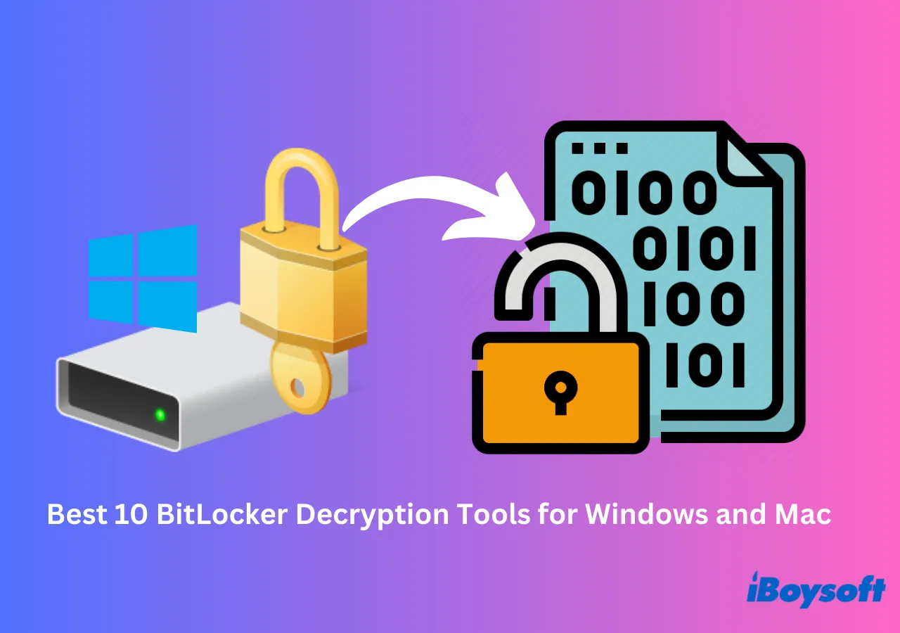 BitLocker decryption tool