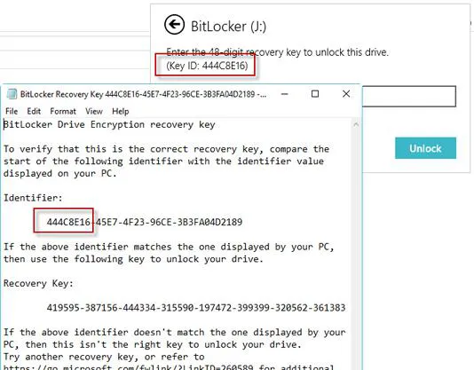 bitlocker recovery key windows 7 download
