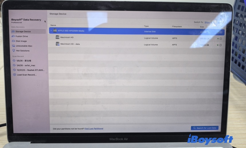 usability of iboysoft data recovery for mac