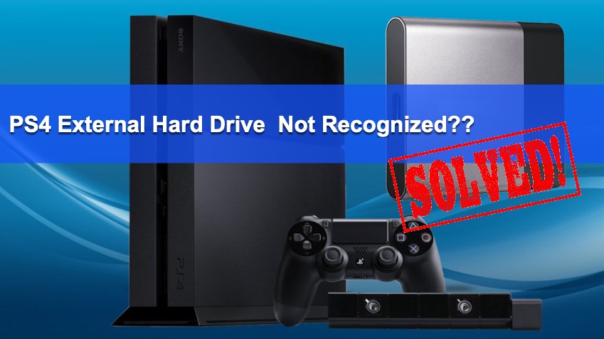 does ps4 support external hard drives backup