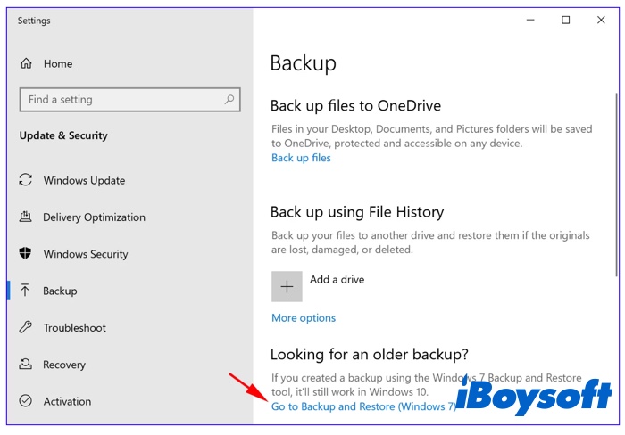 recover shift deleted files using backup and restore