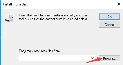 install usb driver from disk