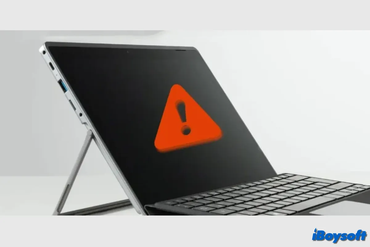 Surface Pro lässt sich nicht einschalten