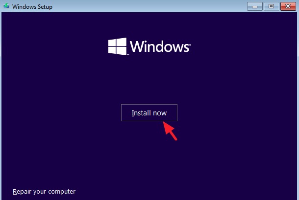 install windows to your computer