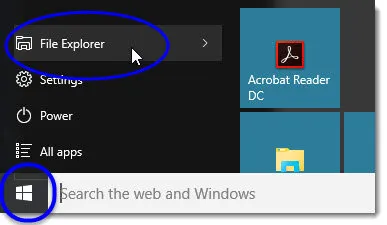 Windows-Datei-Explorer