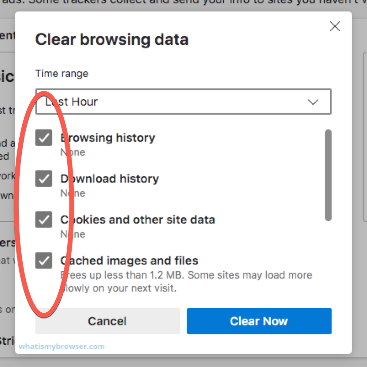 How to fix 502 Bad Gateway by clearing Microsoft Edge cache