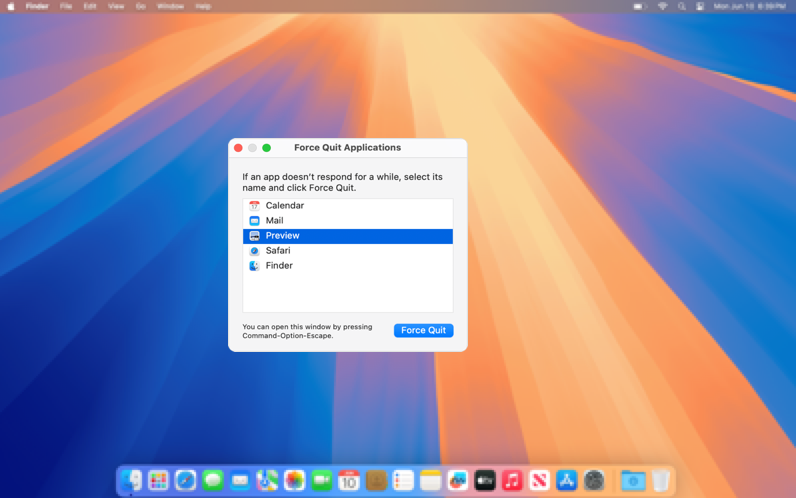 Aplicativos que não funcionam no macOS Sequoia