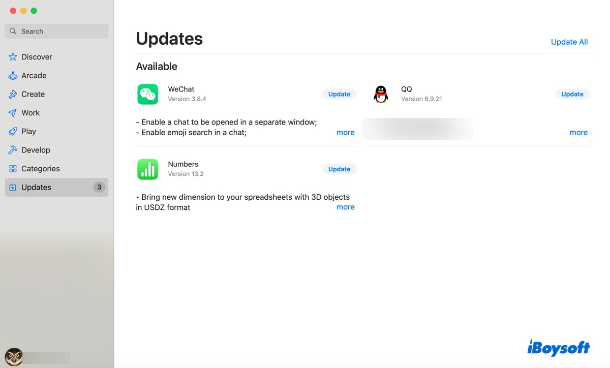 Apps auf macOS Sonoma aktualisieren, wenn sie abstürzen oder einfrieren