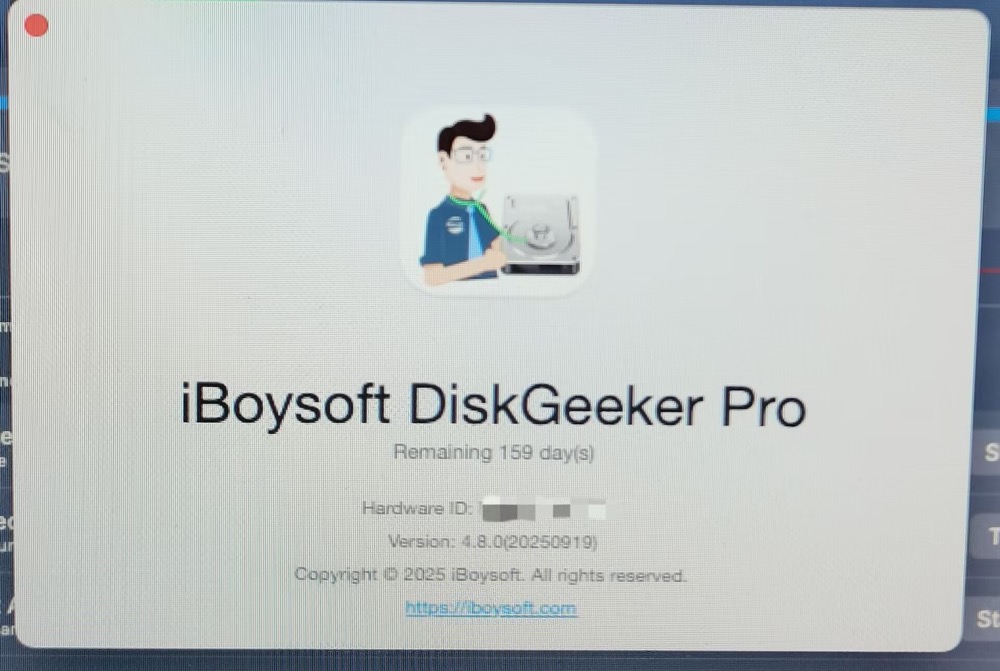 iBoysoft DiskGeek für Mac Version 4.8.0