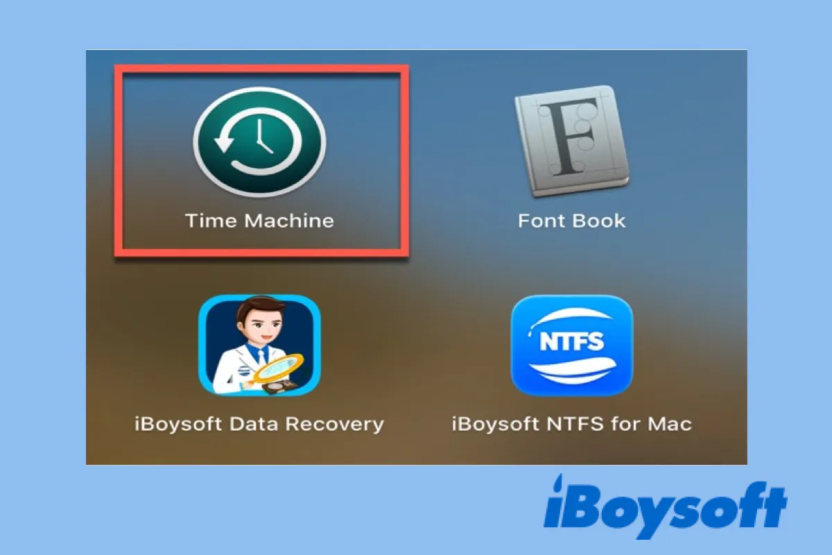 how to use Time Machine to back up and restore the Mac
