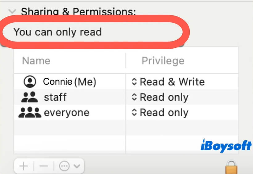 Solo puedes leer la unidad externa en Mac