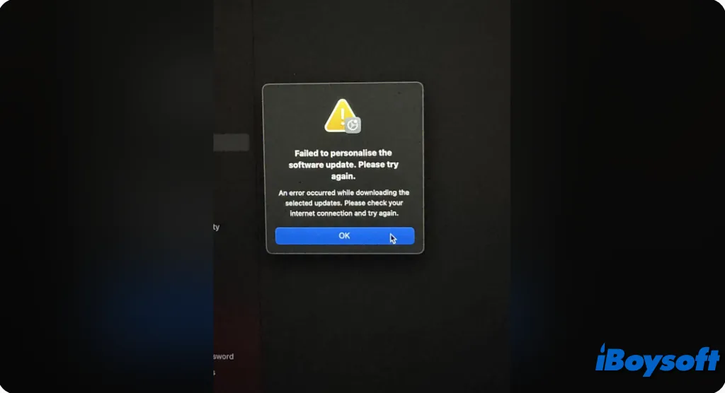 no se puede descargar macOS sequoia