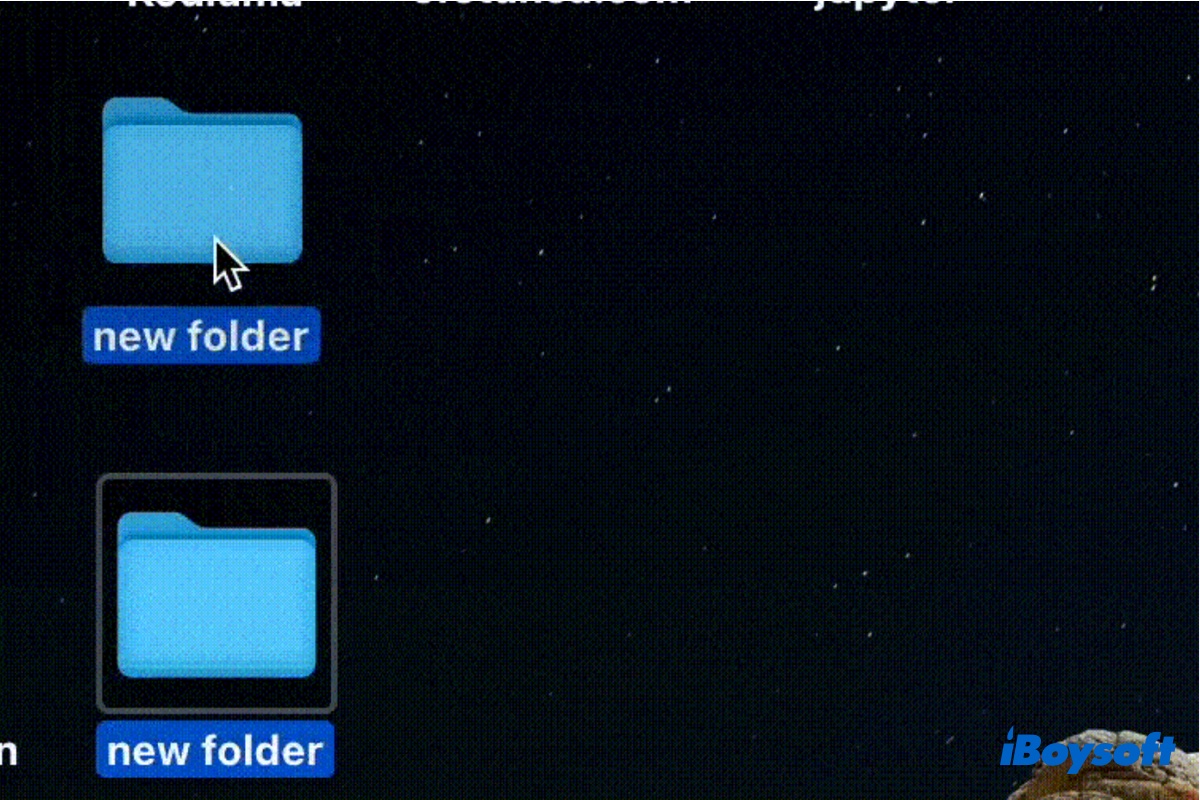 [Fixed!]Can't Move Folders/Files on Mac Desktop