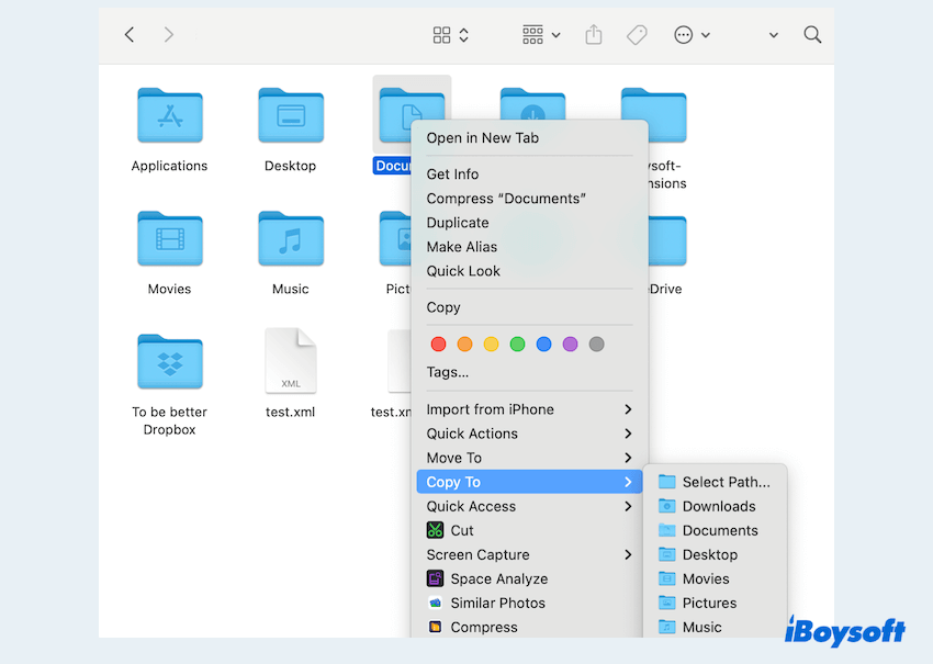 Use tool to move Users folder on Mac