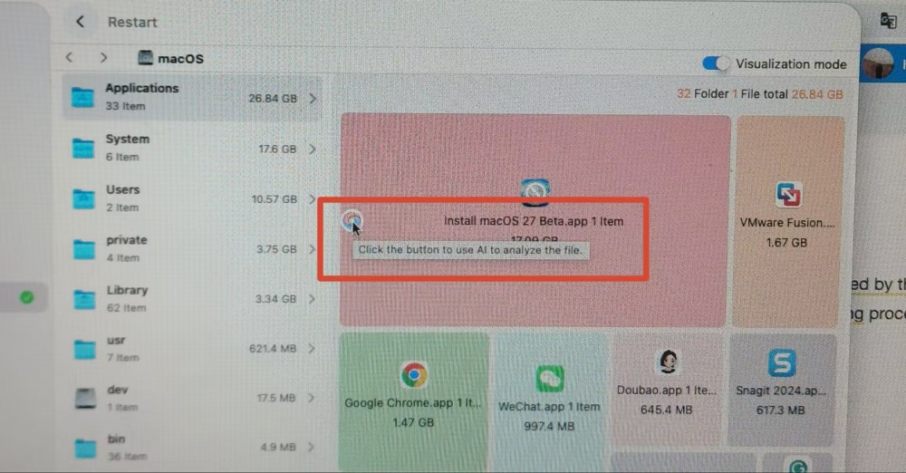 AI smart analyze the file
