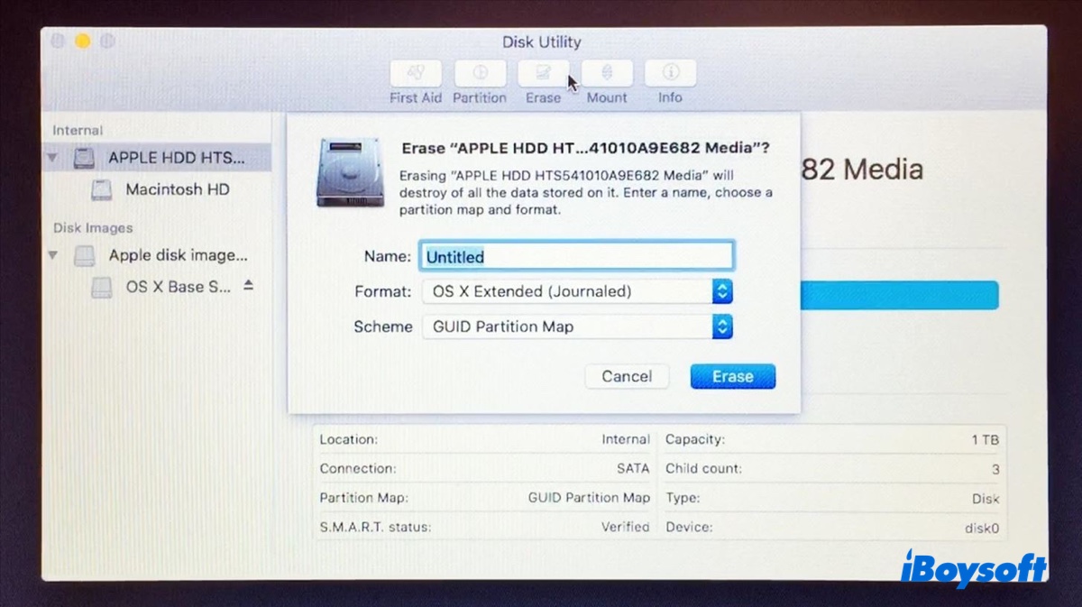 Erase your Mac for a clean install