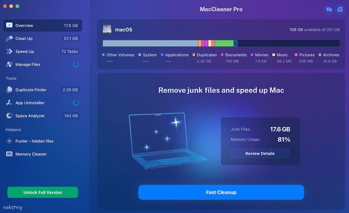 MacCleaner Pro