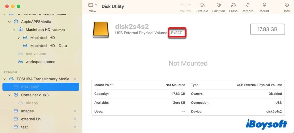 check file system disk utility