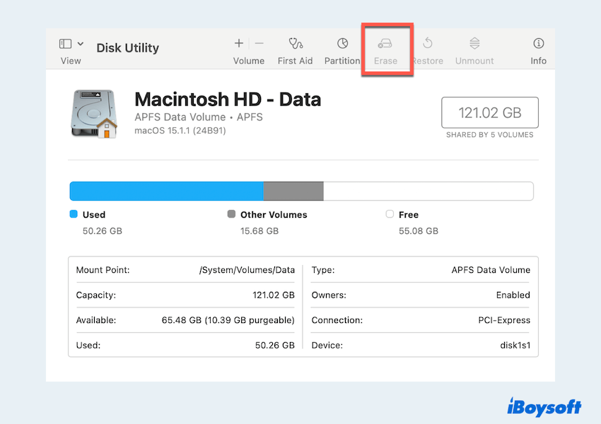 copy NTFS to APFS with formatting NTFS drive