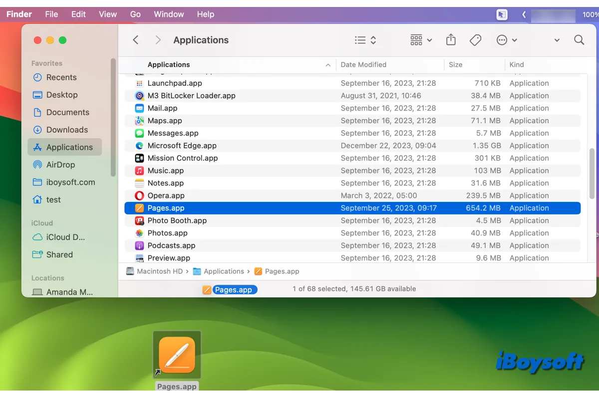 create desktop shortcuts on mac