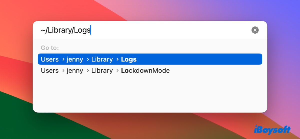 How to delete system log files on Mac