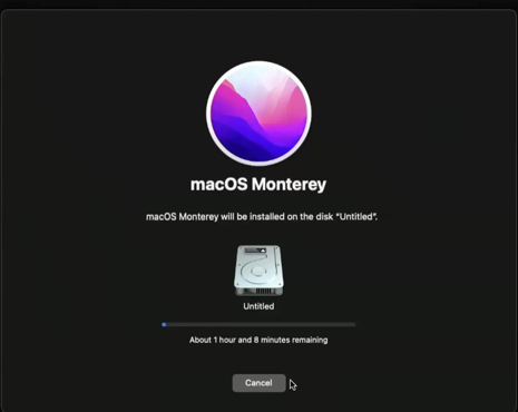 How to downgrade macOS Monterey with a bootable installer