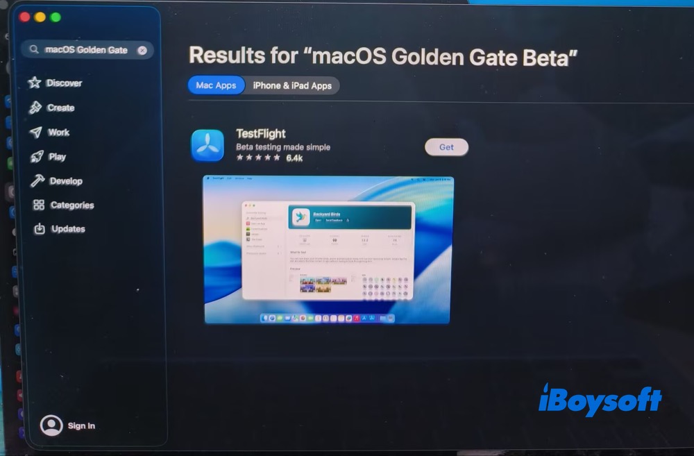No macOS 27 beta in my App Store