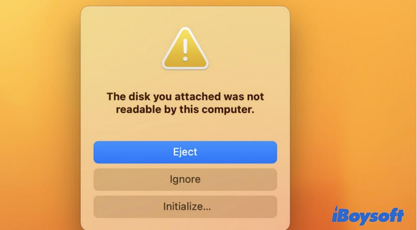 BitLocker encrypted drive shows up on Mac