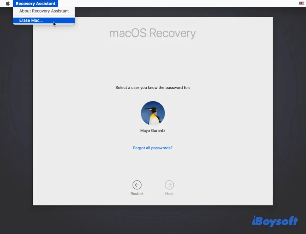 What to do if you forget FileVault password and recovery key