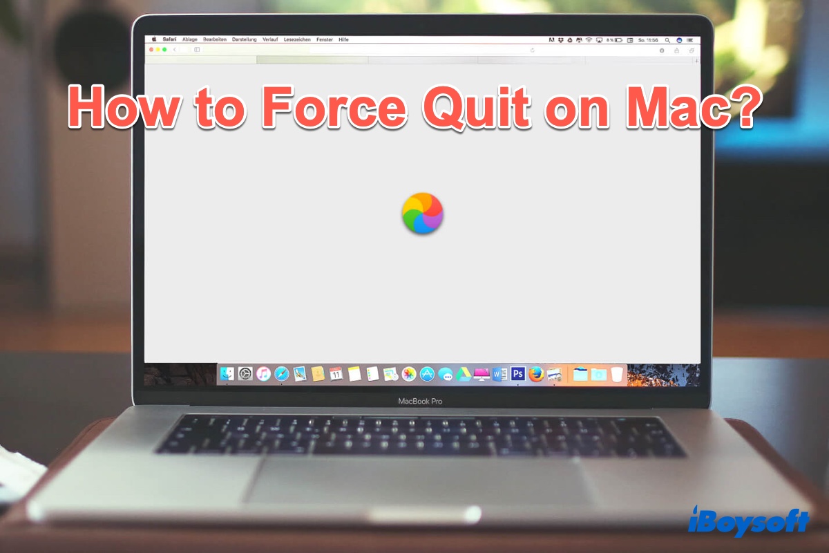 how to force quit on Mac