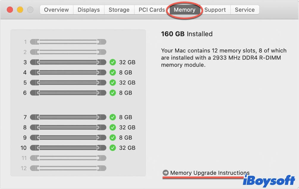 Upgrade memory on MacBook