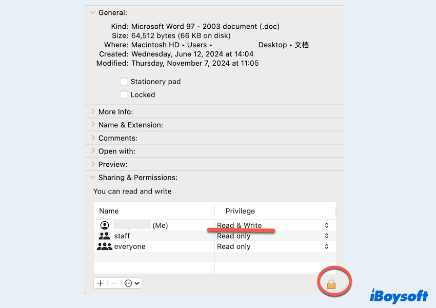 Verificar los permisos de los archivos