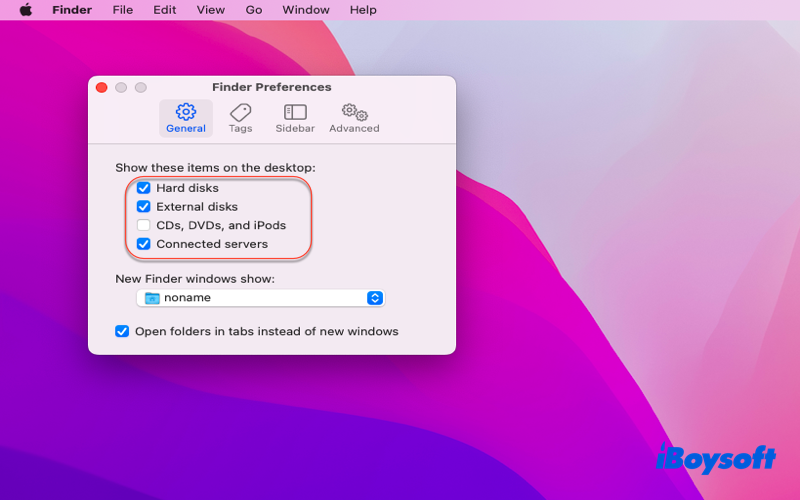 hide icons on Mac desktop with Finder