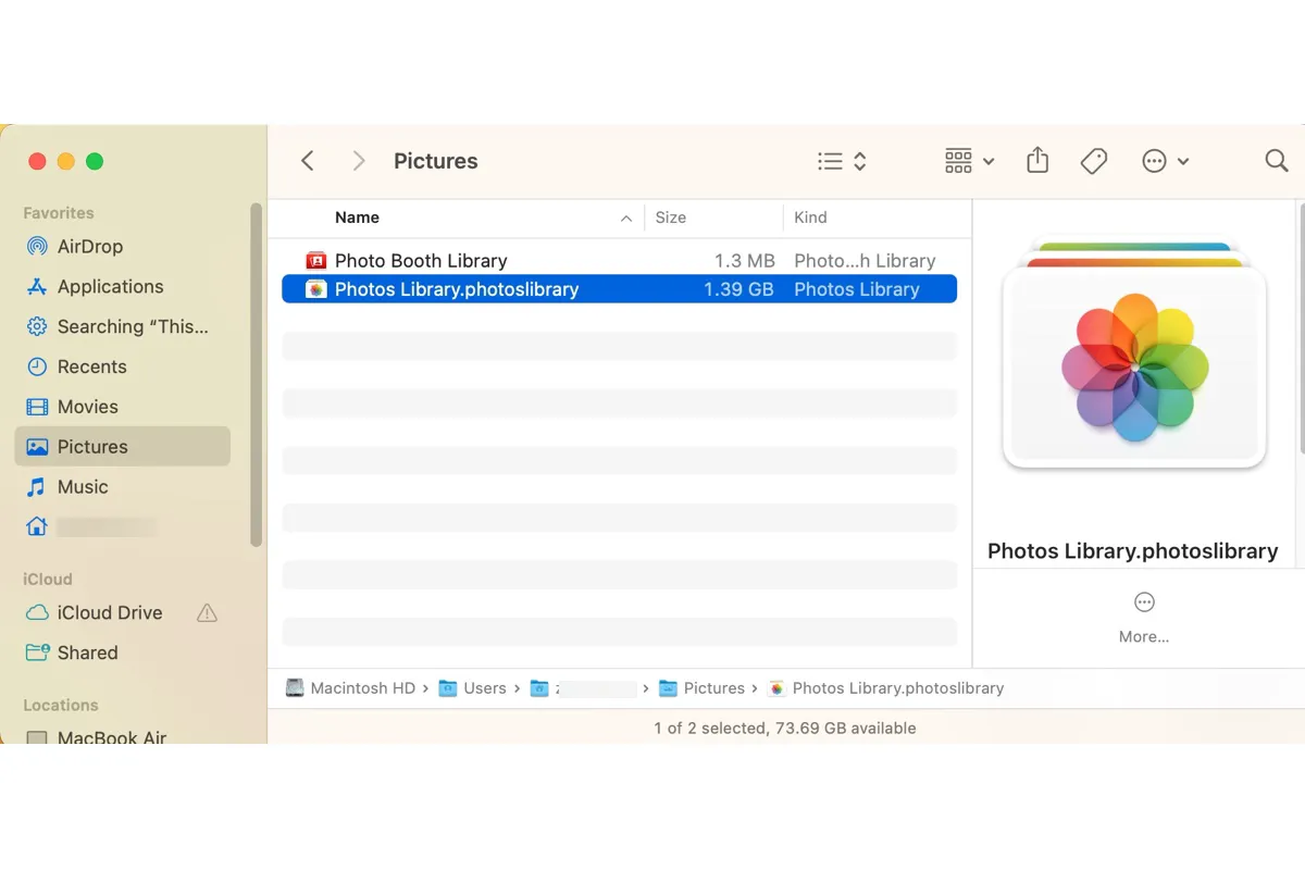 How to copy photos from Mac to external hard drive